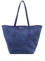 Bimba y Lola grand sac porté épaule Arch en daim - Bleu