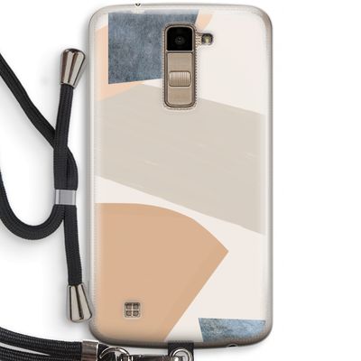 Formo: LG K10 (2016) Transparant Hoesje met koord