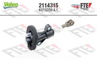 Hoofdcilinder, koppeling 2114315