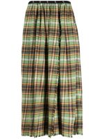 R13 jupe Kilt en flanelle - Vert