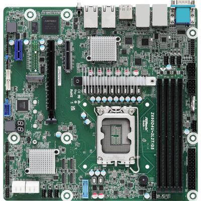 ASRock Z690D4U-2L2T/G5 Moederbord Socket Intel 1700 Vormfactor Micro-ATX Moederbord chipset Intel® Z690