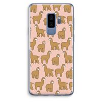 Alpacas: Samsung Galaxy S9 Plus Transparant Hoesje Alpacas: Samsung Galaxy S9 Plus Transparant Hoesje