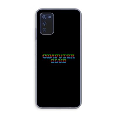 Retro: Samsung Galaxy A03s Transparant Hoesje