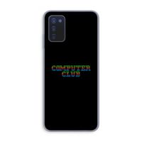 Retro: Samsung Galaxy A03s Transparant Hoesje