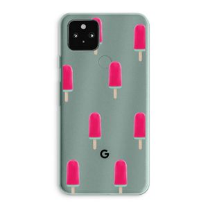 Waterijsje: Google Pixel 5a 5G Transparant Hoesje