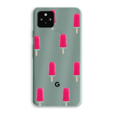 Waterijsje: Google Pixel 5a 5G Transparant Hoesje