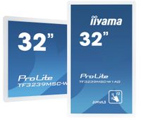 iiyama ProLite TF3239MSC-W1AG computer monitor 80 cm (31.5") 1920 x 1080 Pixels Full HD LED Touchscreen Multi-gebruiker Wit - thumbnail