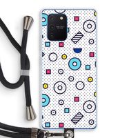 8-bit N°9: Samsung Galaxy Note 10 Lite Transparant Hoesje met koord