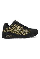 Skechers Uno Shiny One 177142/BKGD Zwart / Goud-36 maat 36