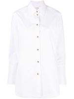 Filippa K chemise Joelle en coton biologique à manches longues - Blanc - thumbnail