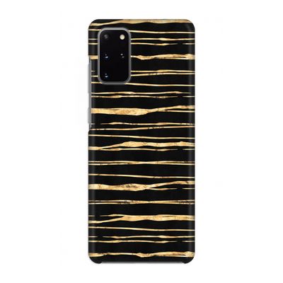 Gouden strepen: Volledig geprint Samsung Galaxy S20 Plus Hoesje