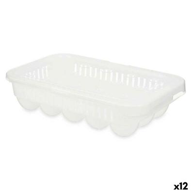 Eierdop Kinvara 02 1067 02 1067 Wit Transparant Plastic 17,5 x 7 x 28,5 cm (12 Stuks)