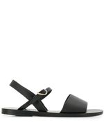 Ancient Greek Sandals sandales Kaliroi - Noir - thumbnail