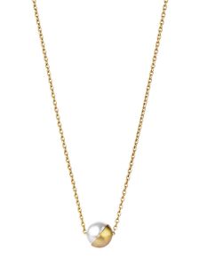 Shihara collier Half Pearl 45° - Métallisé