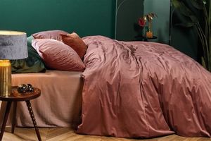 At Home by Beddinghouse At Home by BeddingHouse Cosy Corduroy Dekbedovertrek Oker 60 x 70 cm