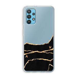 Gouden marmer: Samsung Galaxy A32 4G Transparant Hoesje