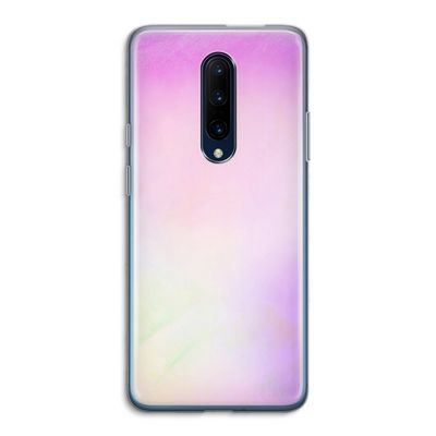 Flow mist pastel: OnePlus 7 Pro Transparant Hoesje