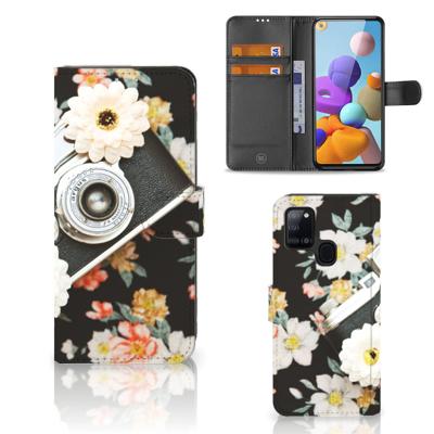 Samsung Galaxy A21s | Telefoonhoesje met foto | Vintage Camera Samsung Galaxy A21s | Telefoonhoesje met foto | Vintage Camera