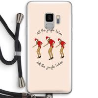 Jingle Ladies: Samsung Galaxy S9 Transparant Hoesje met koord