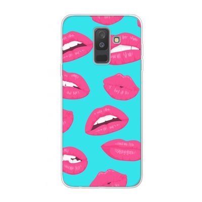 Bite my lip: Samsung Galaxy A6 Plus (2018) Transparant Hoesje