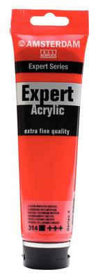 Royal Talens Amsterdam Expert Series Acrylverf Tube 150 ml - Cadmiumrood Middel 314