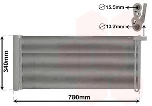 Van Wezel Airco condensor 74005083