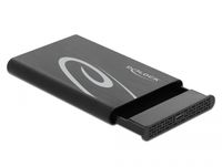 Delock 42610 externe behuizing voor 2,5 SATA HDD/SSD met SuperSpeed USB 10 Gbps (USB 3.1 Gen 2) - thumbnail