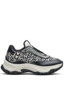 Marc Jacobs baskets The Monogram Lazy Runner - Noir