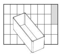 Raaco inzetbakje 55 a9-2, los - 114578 - 114578