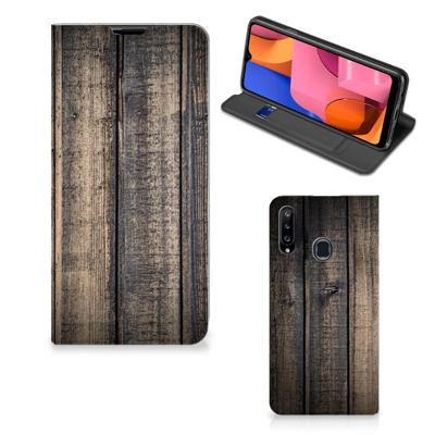 Samsung Galaxy A20s Book | Wallet Case | Steigerhout