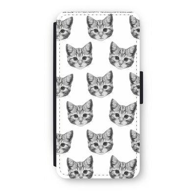 Kitten: iPhone 7 Flip Hoesje