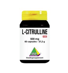 L Citrulline 500 mg puur