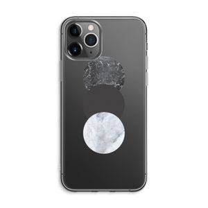 Marmeren cirkels: iPhone 11 Pro Max Transparant Hoesje