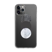 Marmeren cirkels: iPhone 11 Pro Max Transparant Hoesje