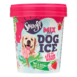 Smoofl Hondenijs aardbei 160 gram