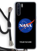 NASA: Oppo A91 Transparant Hoesje met koord