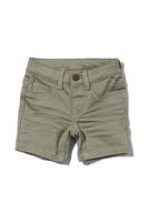 HEMA Baby Short Jogdenim Groen (groen)