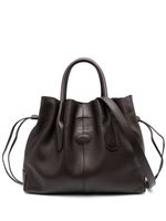 Tod's small Di leather bucket bag - Marron - thumbnail