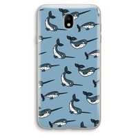 Narwhal: Samsung Galaxy J7 (2017) Transparant Hoesje Narwhal: Samsung Galaxy J7 (2017) Transparant Hoesje