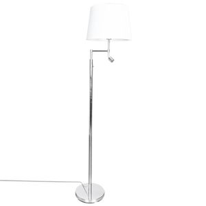 By Rydéns Staande lamp Orlando wit met RVS 1988780-5000