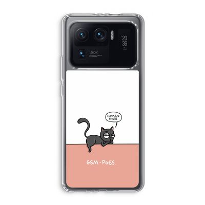 GSM poes: Xiaomi Mi 11 Ultra Transparant Hoesje