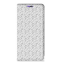 Samsung Galaxy A22 4G | M22 Hoesje met Magneet Stripes Dots