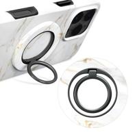 MIO White Marble MagSafe Compatible Ring Holder