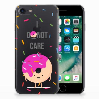 iPhone SE 2022 | SE 2020 | 8 | 7 | Siliconen Case | Donut Roze