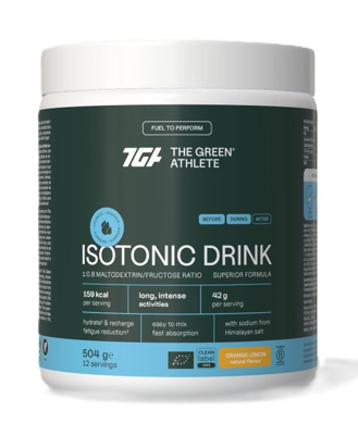 The Green Athlete Isotonic Drink Bio Poeder
