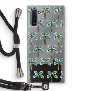 Paradise: Samsung Galaxy Note 10 Transparant Hoesje met koord