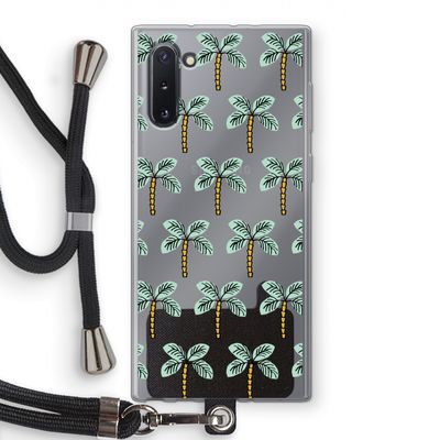 Paradise: Samsung Galaxy Note 10 Transparant Hoesje met koord