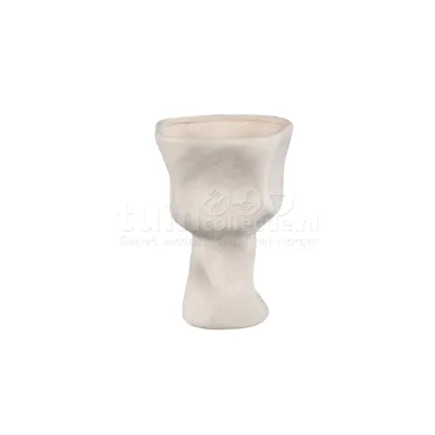 PTMD Vaas Saieda Organisch Taupe S 26cm PTMD Vaas Saieda Organisch Taupe S 26cm