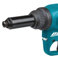 Makita DRV250Z elektrische klinknagelmachine Zwart, Blauw 2.4,3.2,4,4.8,6 mm 20 kN - thumbnail