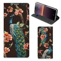 Sony Xperia L4 | Hoesje maken | Pauw met Bloemen
